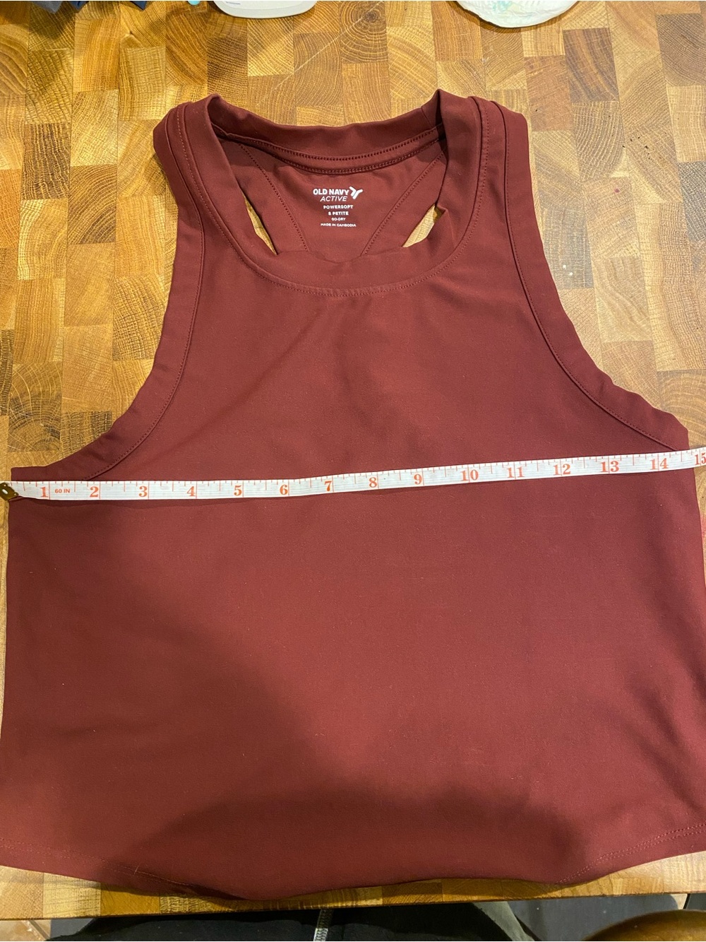 Old Navy PowerSoft Racerback Tank Top - Picture 2 of 4